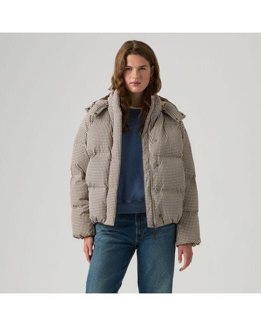 Tate Bubble Puffer Levi's de color Gray