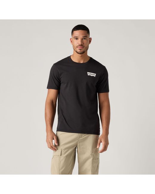 Levi's Black Classic Graphic T Shirt for men