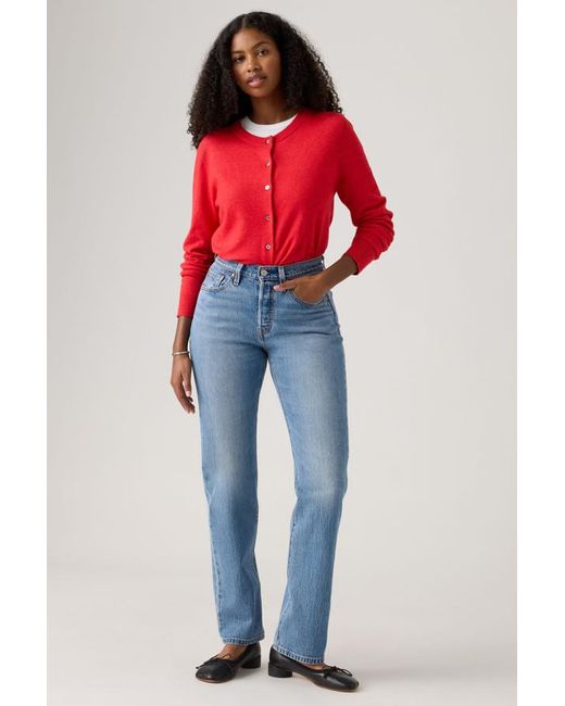 Levi's Red 501 Curve Jeans