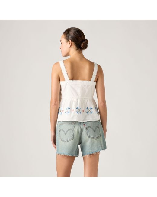 Levi's Mimi Blouse in het White