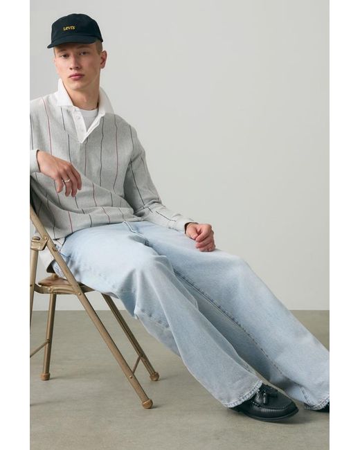 Levi's Gray 578 Baggy Jeans for men