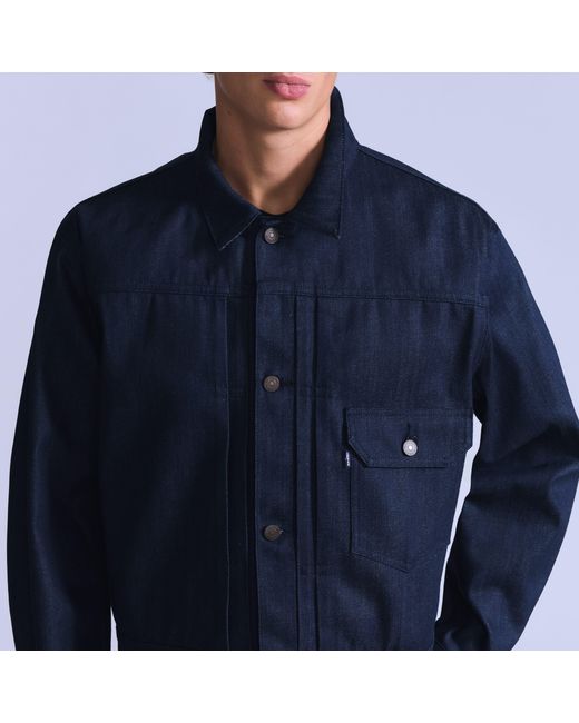 Levi's Blue Type I Trucker Jacket for men