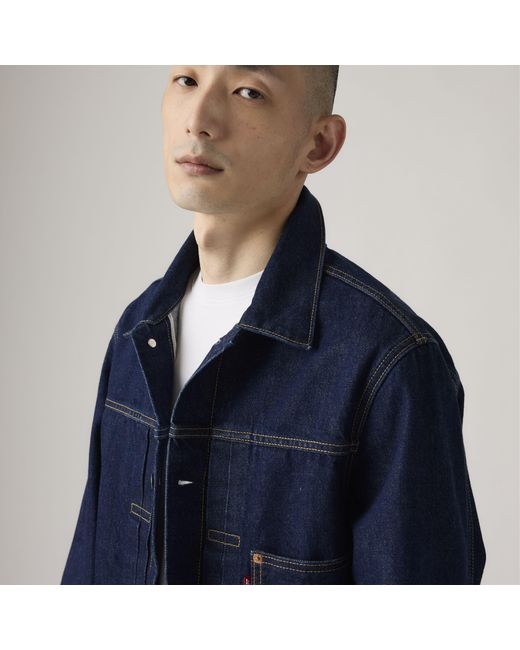 Levi's Blue Type I Jacket for men