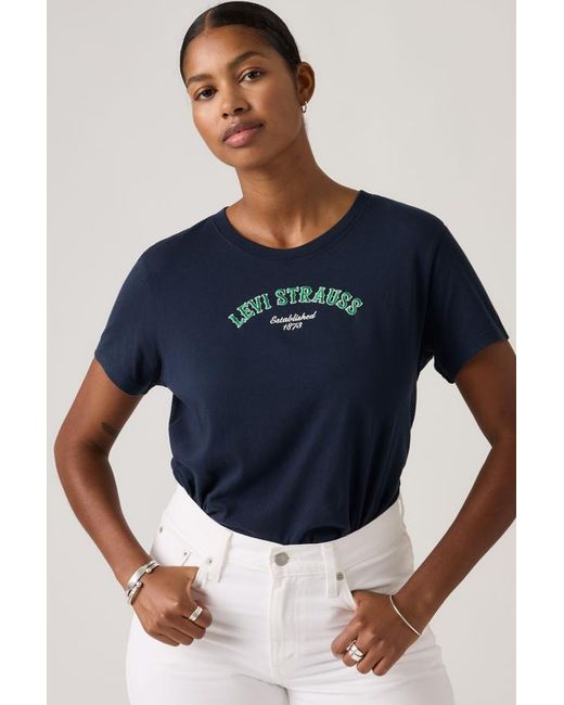 Levi's Blue Graphic Favorite Tee