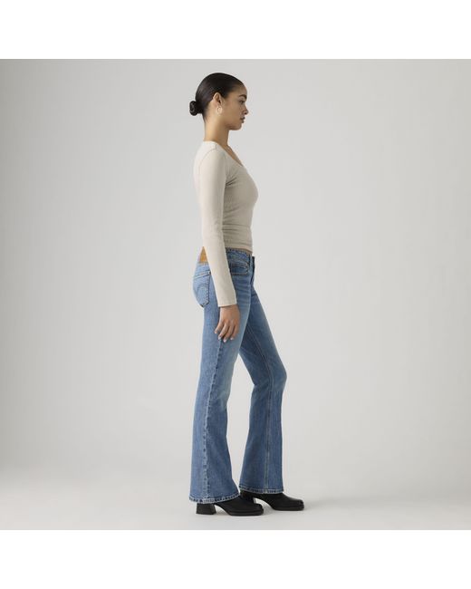 Low Slim Boot Jeans Levi's de color Blue