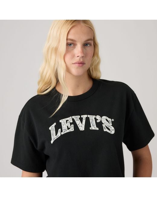 Levi's Black Graphic Vintage Tee
