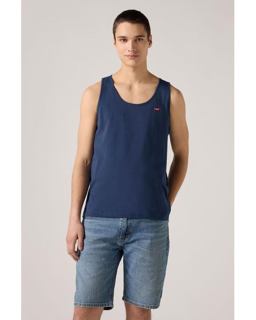 Levi's Housemark Tanktop in het Blue voor heren