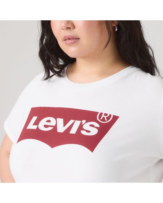 Levi's Black Perfect Logo Tee (Plus Size)