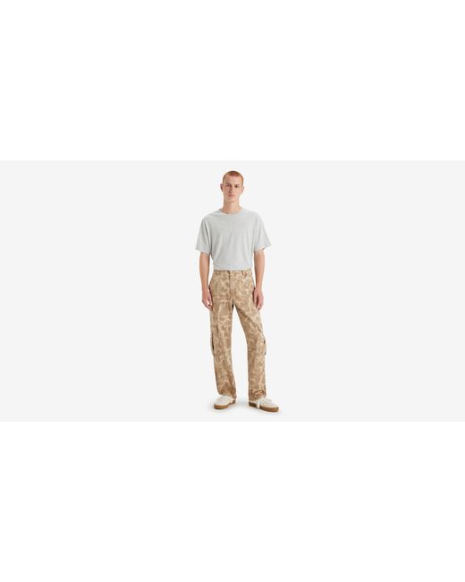 Levi's Black Stay Loose Cargo Pants for men