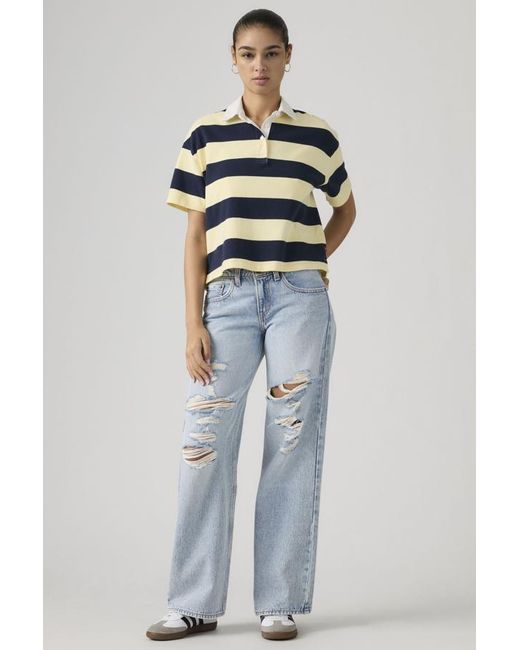 Levi's Blue Superlow Loose Jeans