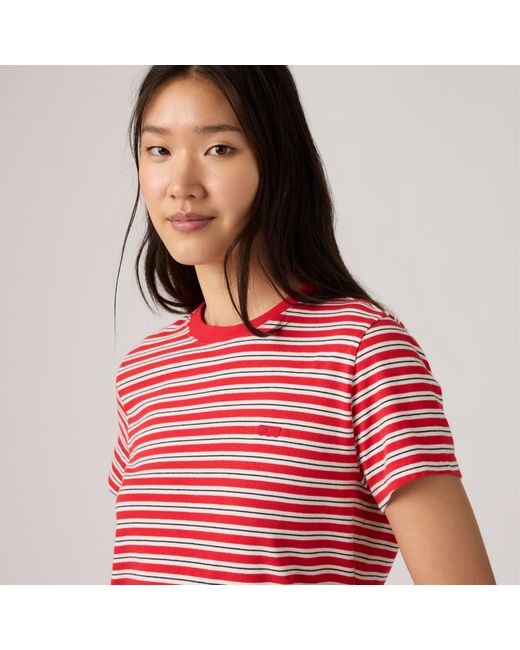 Levi's Red Favorite Cotton Tee