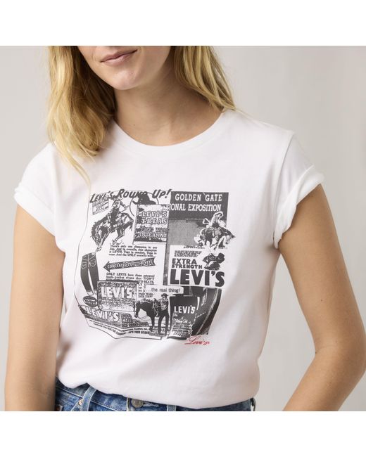 Levi's Blue Graphic Perfect Tee