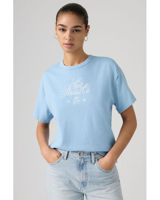 Levi's Blue Graphic Vintage Tee