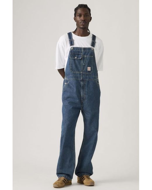 Levi's Blue Loose Overalls for men