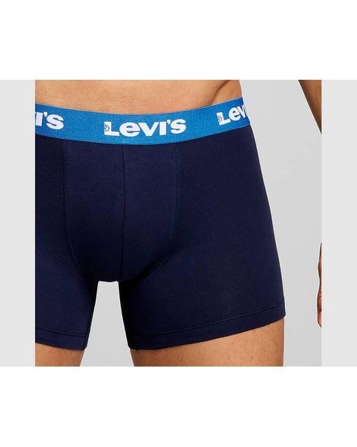 Boxer Parigamba Basic Confezione Da 2 di Levi's in Blue da Uomo