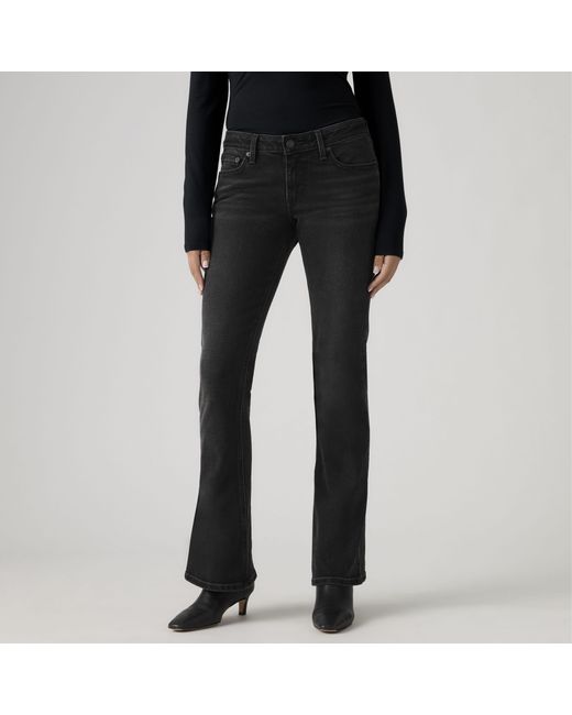 Levi's Black Low Slim Boot Jeans