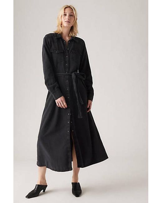 Robe Denim Lightweight Quinney Levi's en coloris Black
