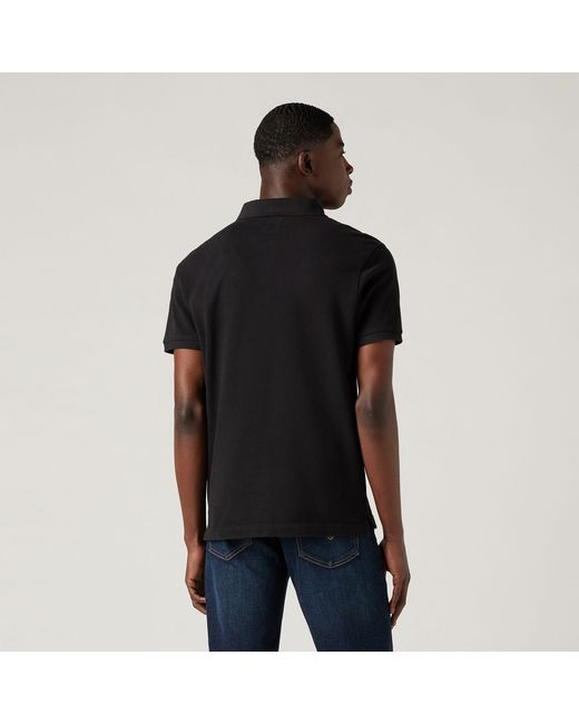 Levi's Black Housemark Polo for men