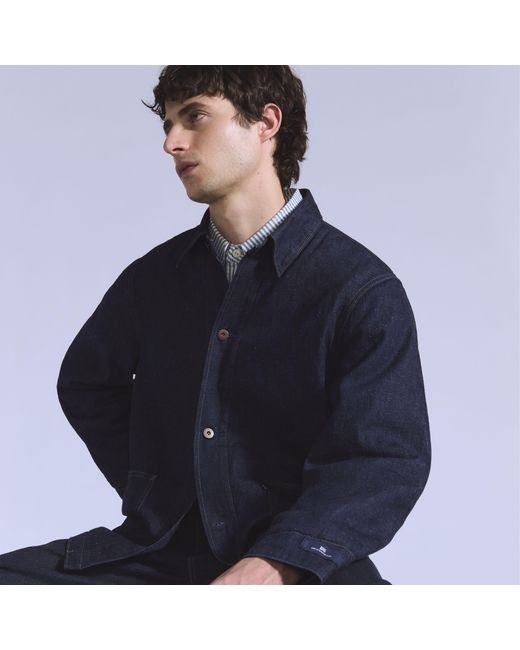 Levi's Naval Sack Coat Jas in het Blue voor heren