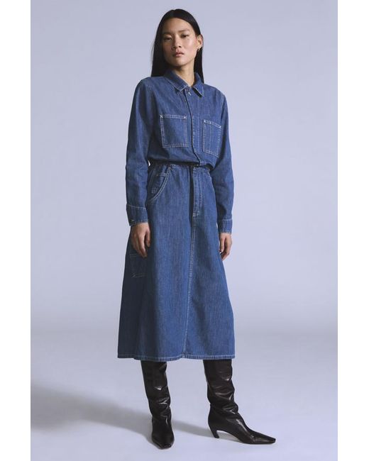 Levi's Boiler Jurk in het Blue