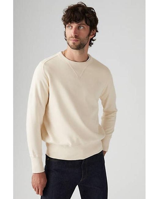 Levi s Vintage Clothing Bay Meadows Sweatshirt in Black for Men Lyst UK