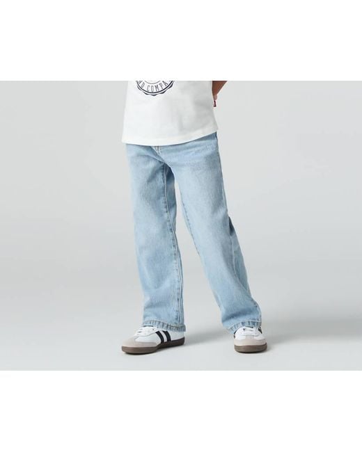 Jeans A Gamba Ampia Per Ragazzi di Levi's in Blue