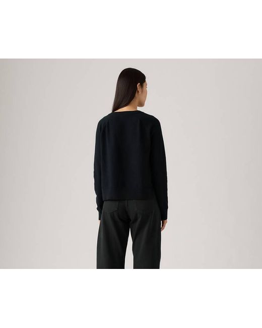Levi's Supersoft Cardigan Met V Hals in het Black