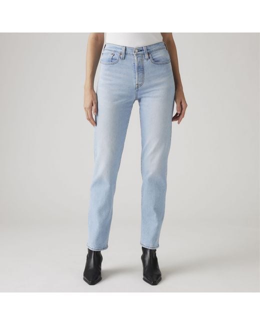 Levi's Blue Wedgie Straight Jeans
