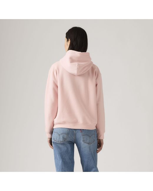 Sudadera Con Capucha Everyday Levi's de color Pink