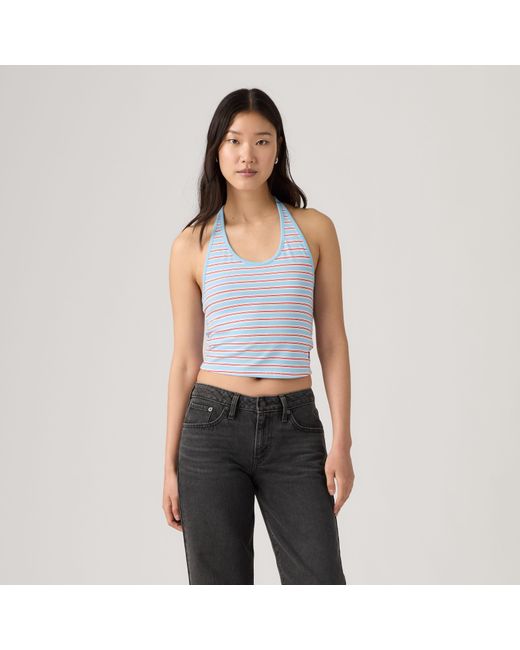 Levi's Ella Haltertop in het White