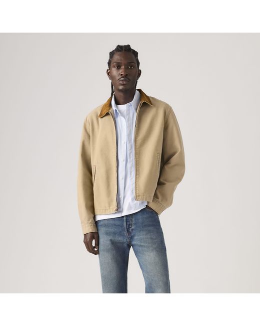 Mechanics Full Zip Jacket Levi's de hombre de color Natural