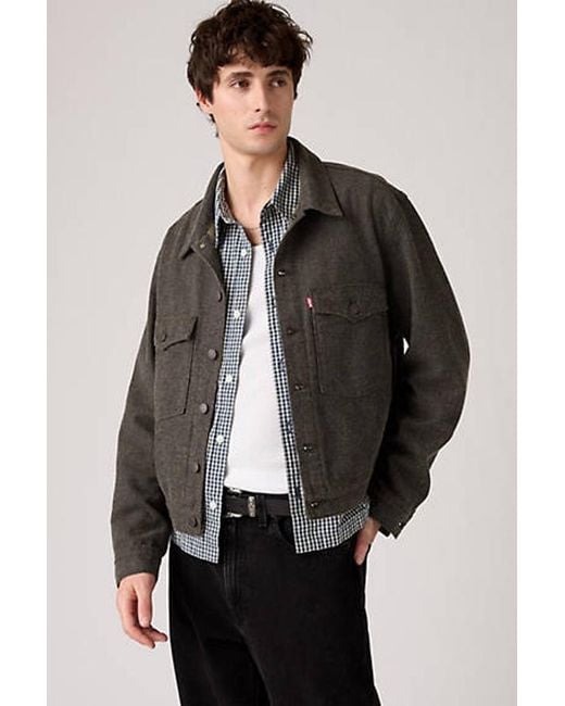 Giacca Embarcadero Station di Levi's in Gray da Uomo