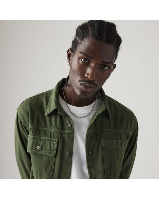 Levi's Auburn Worker Overhemd in het Green voor heren
