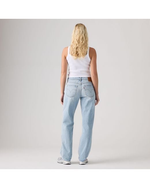 Jeans Rectos Bajos Levi's de color Blue