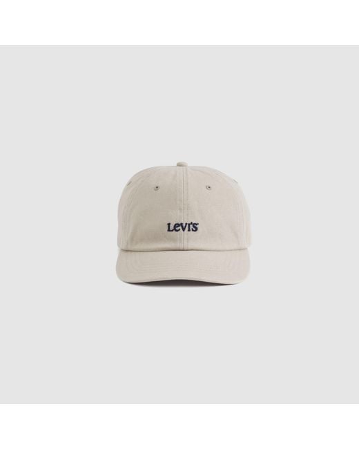 Levi's Brown Club Logo Cap for men