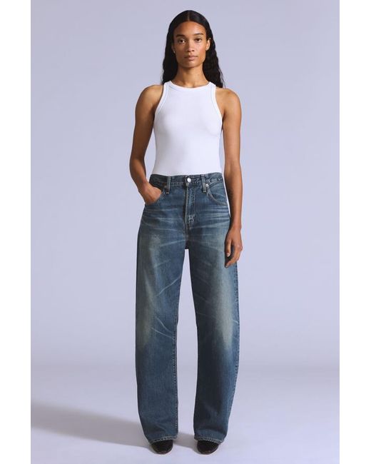 Levi's Drop Barrel Jeans in het Blue
