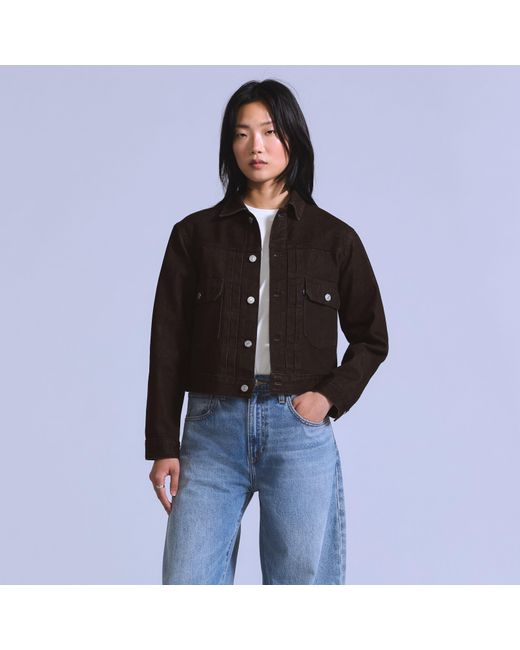 Levi's Classic Type Ii Trucker Jacket in het Black