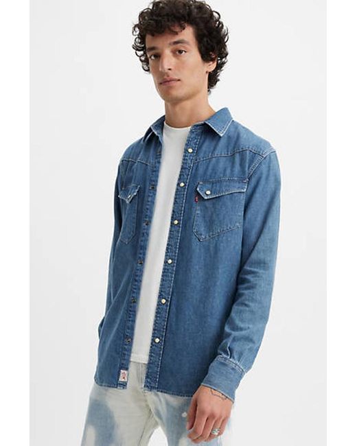 Levi's Blue '54 Longhorn Shirt for men