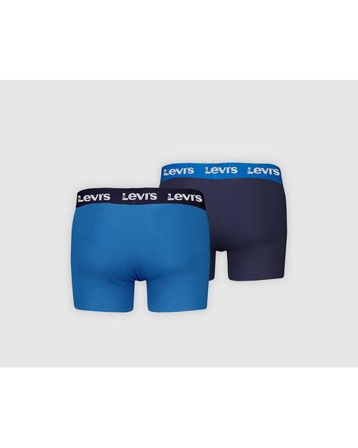 Levi's Basic Boxerslip Set Van 2 in het Blue voor heren