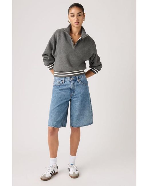 Levi's Blue Middy Jorts
