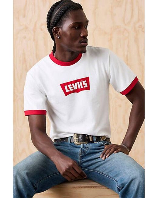 Camiseta Classic Graphic Levi's de hombre de color White