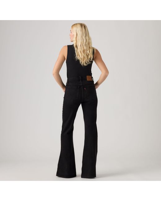 Levi's Puddle Snap Flare Jeans in het Blue