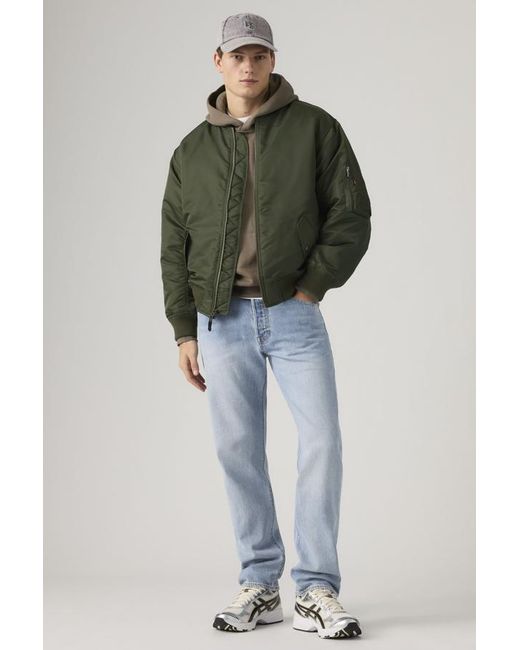 Levi's Green 501 Relaxed Jeans for men