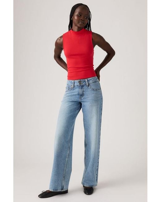 Levi's Blue Superlow Loose Jeans
