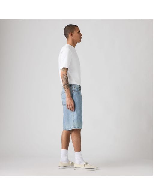 Levi's 478 Baggy Short in het Blue voor heren