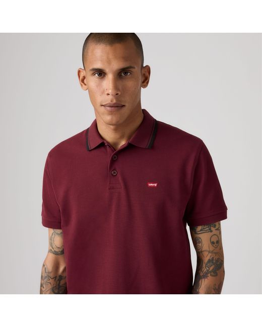 Levi's Red Housemark Polo Shirt for men