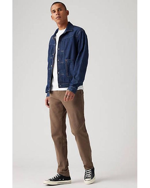 Levi's Xx Chino Standard Taper Broek in het Blue voor heren