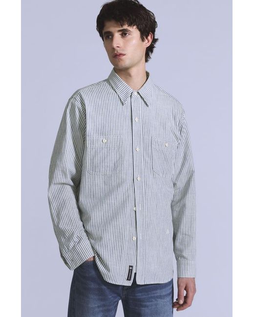 Levi's Blue Work Shirt for men