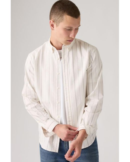 Camicia Authentic Button Down di Levi's in Gray da Uomo