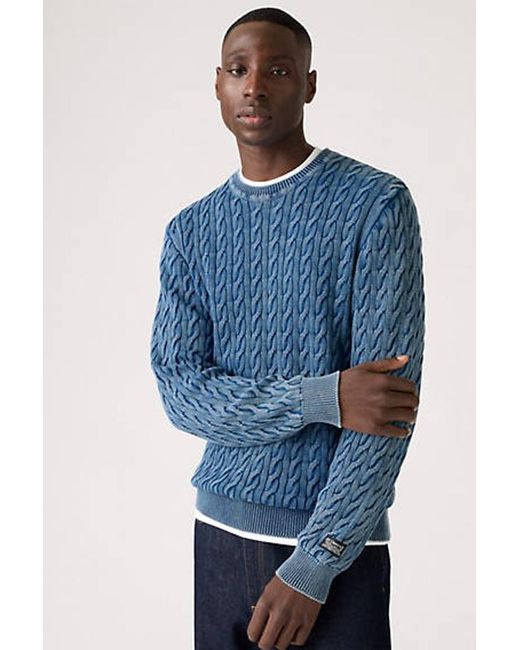 Suéter Con Cuello Redondo Presidio Levi's de hombre de color Blue